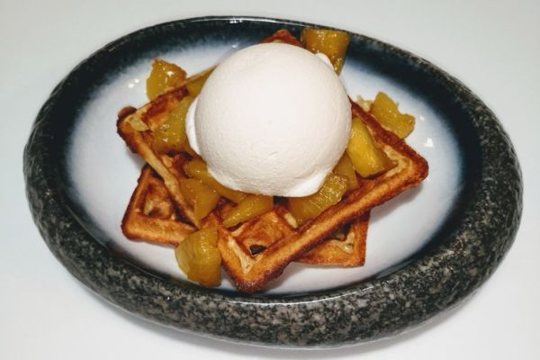 Gaufres Piña Colada