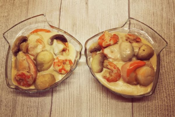 Noix de Saint Jacques à la dieppoise