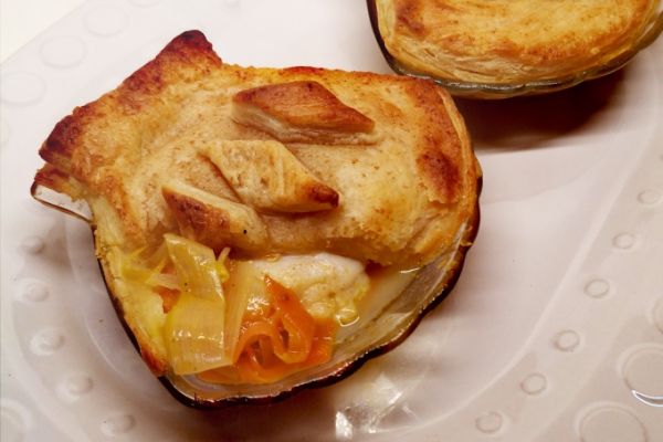 Feuilleté de noix de Saint Jacques