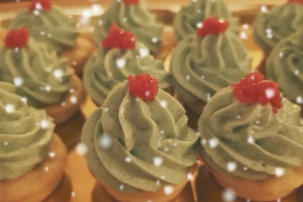 Blinis et tarama de Noël